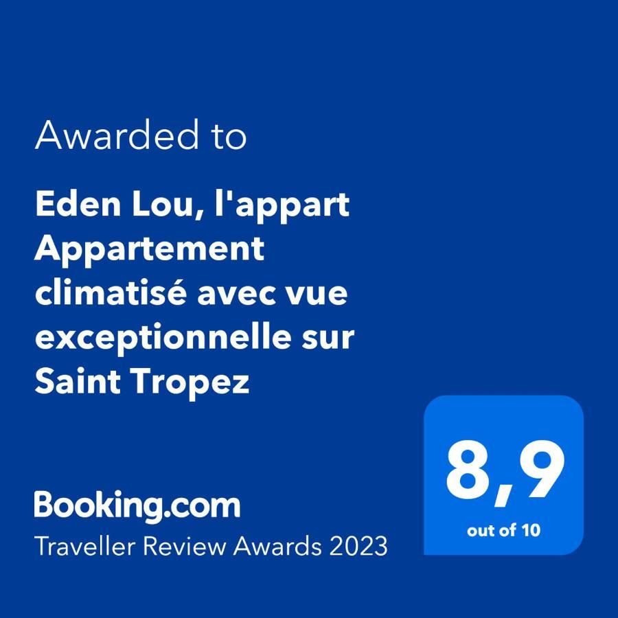 Eden Lou, L'Appart Appartement Climatise Avec Vue Exceptionnelle Sur Saint Tropez Grimaud Ngoại thất bức ảnh